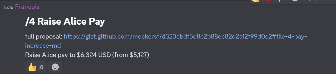 Vote for Raise Alice's Pay