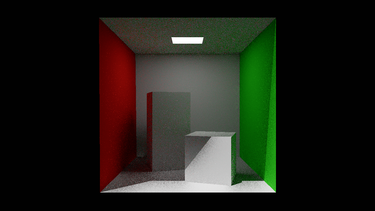 ray traced cornell box