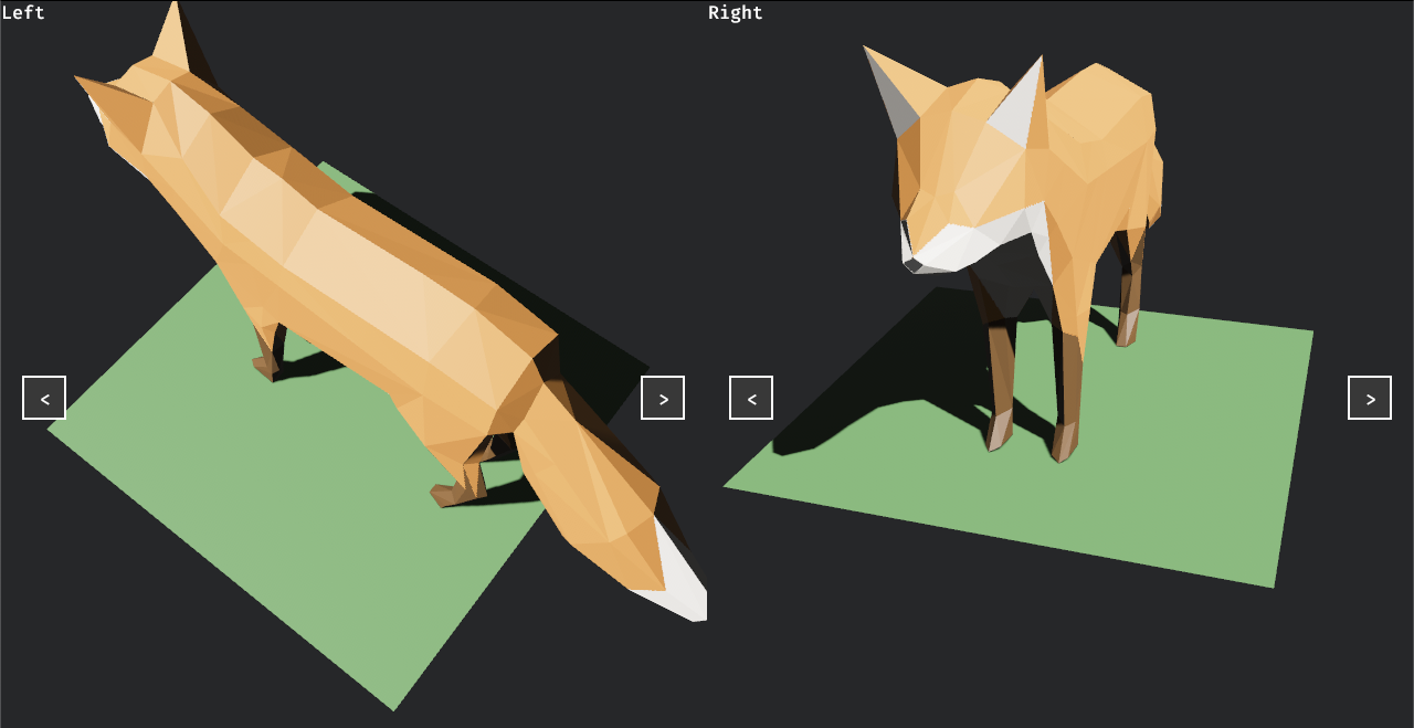 Split-screen with independent UI roots